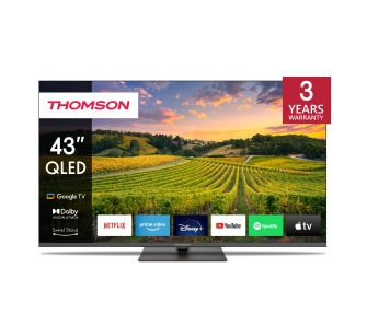Telewizor Thomson 43QG5C14 43" QLED 4K 60Hz Google TV Dolby Vision Dolby Atmos HDMI 2.1 DVB-T2