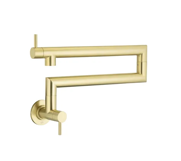 Baterie kuchenne - KFA Armatura Duero Pot Filler 6623-030-39 Jasny złoty Stal szlachetna