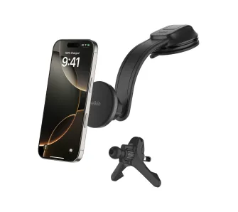 Uchwyt magnetyczny Belkin BoostCharge Qi2 15W Czarny