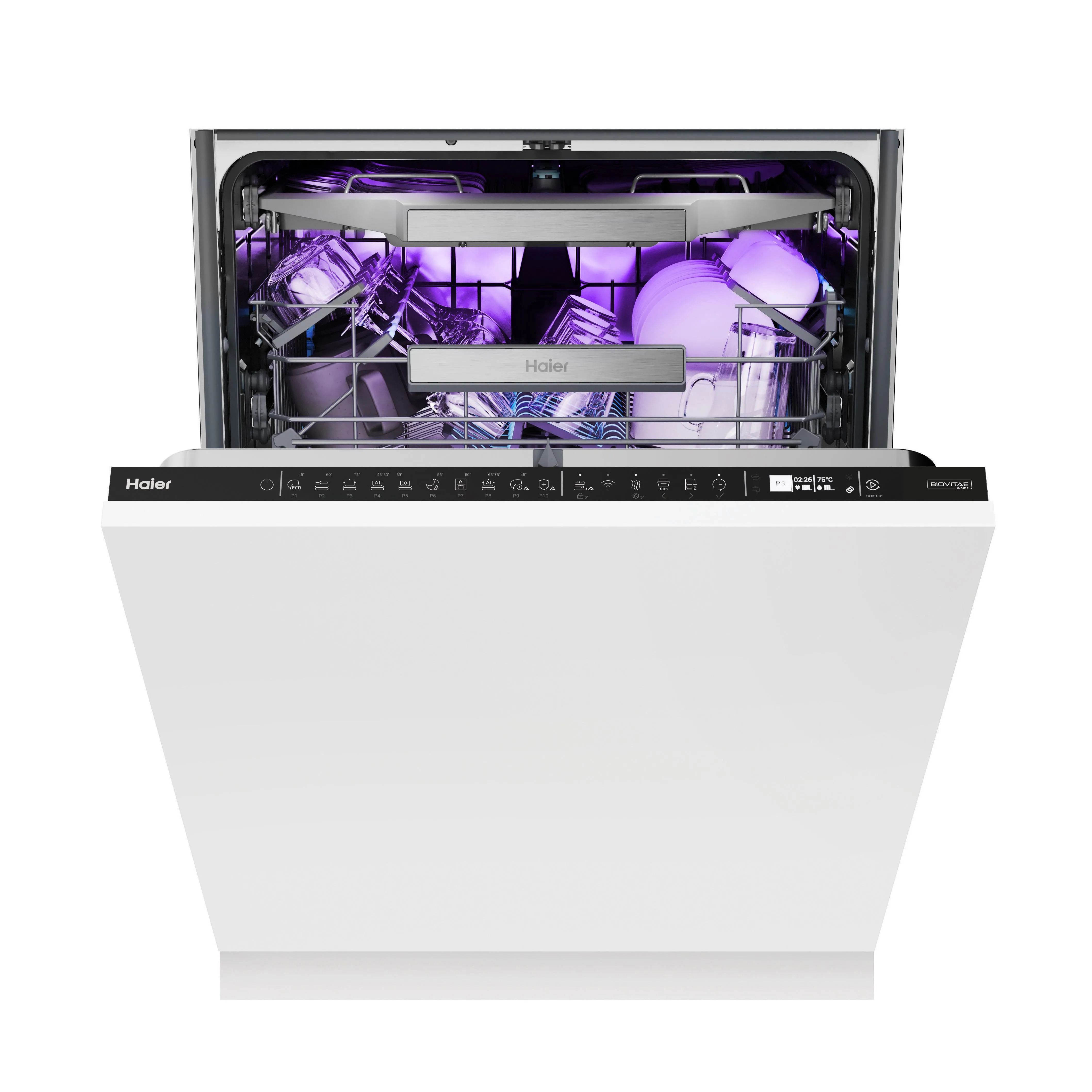 Zmywarka Haier Haier I-Pro Shine 6 XI 4A4M4BB Biovitae Ramię H-spray TimeLight Szuflada na sztućce Zdalne sterowanie