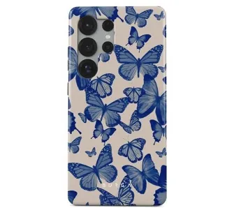 Etui Burga Butterfly Effect do Galaxy S25 Ultra Niebieski