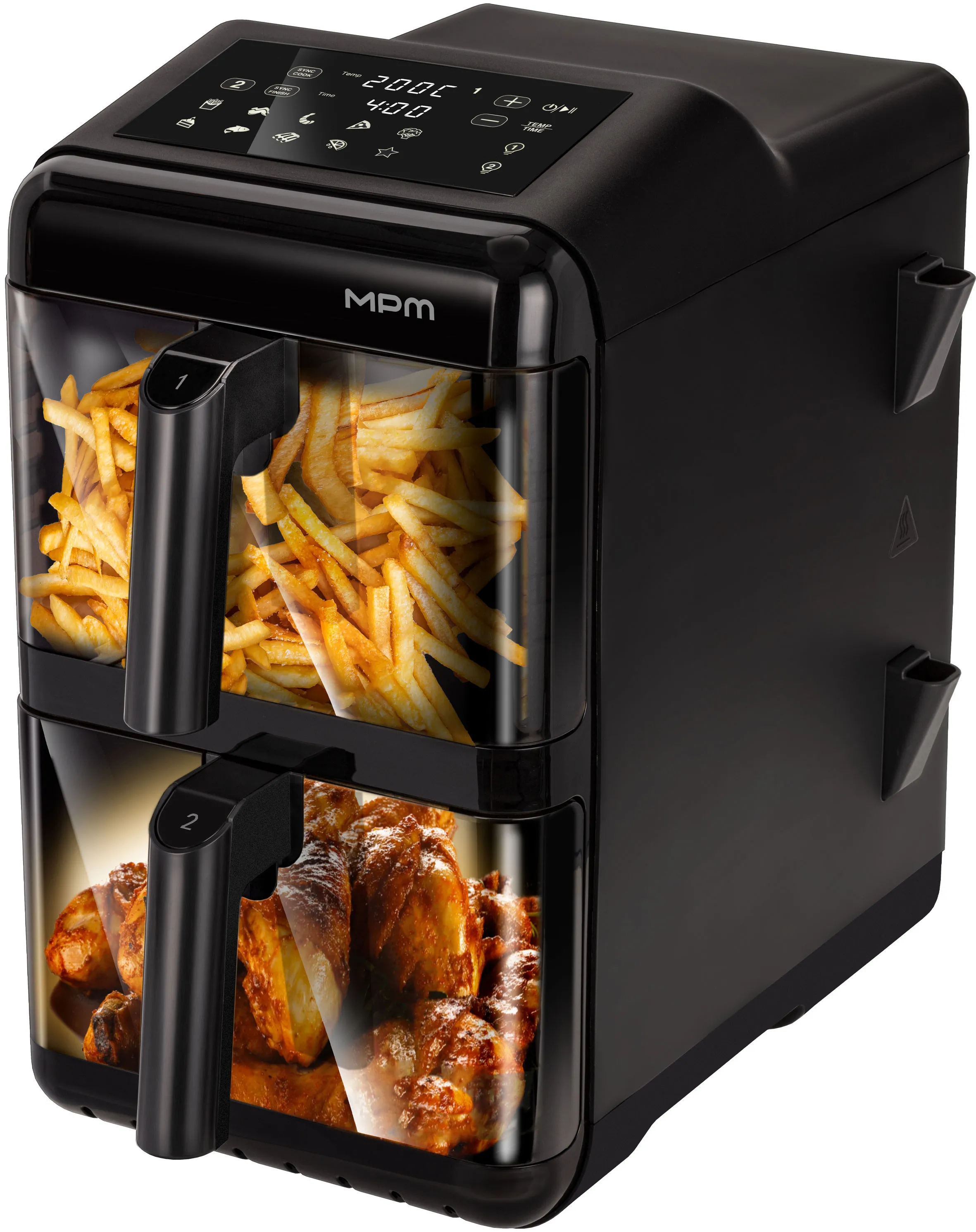 Air fryer MPM Double Air Fryer MFR-13 3000W 12l