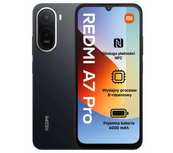 Xiaomi REDMI A7 Pro 4/64GB 6,9" 120Hz 13Mpix Czarny