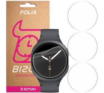 Folia hydrożelowa Bizon Watch Film HydroFlex do Samsung Galaxy Watch 8 / 7 / 6 44 mm