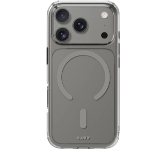 Etui Laut Crystal Fluro MagSafe do iPhone 17 Pro Max Szary
