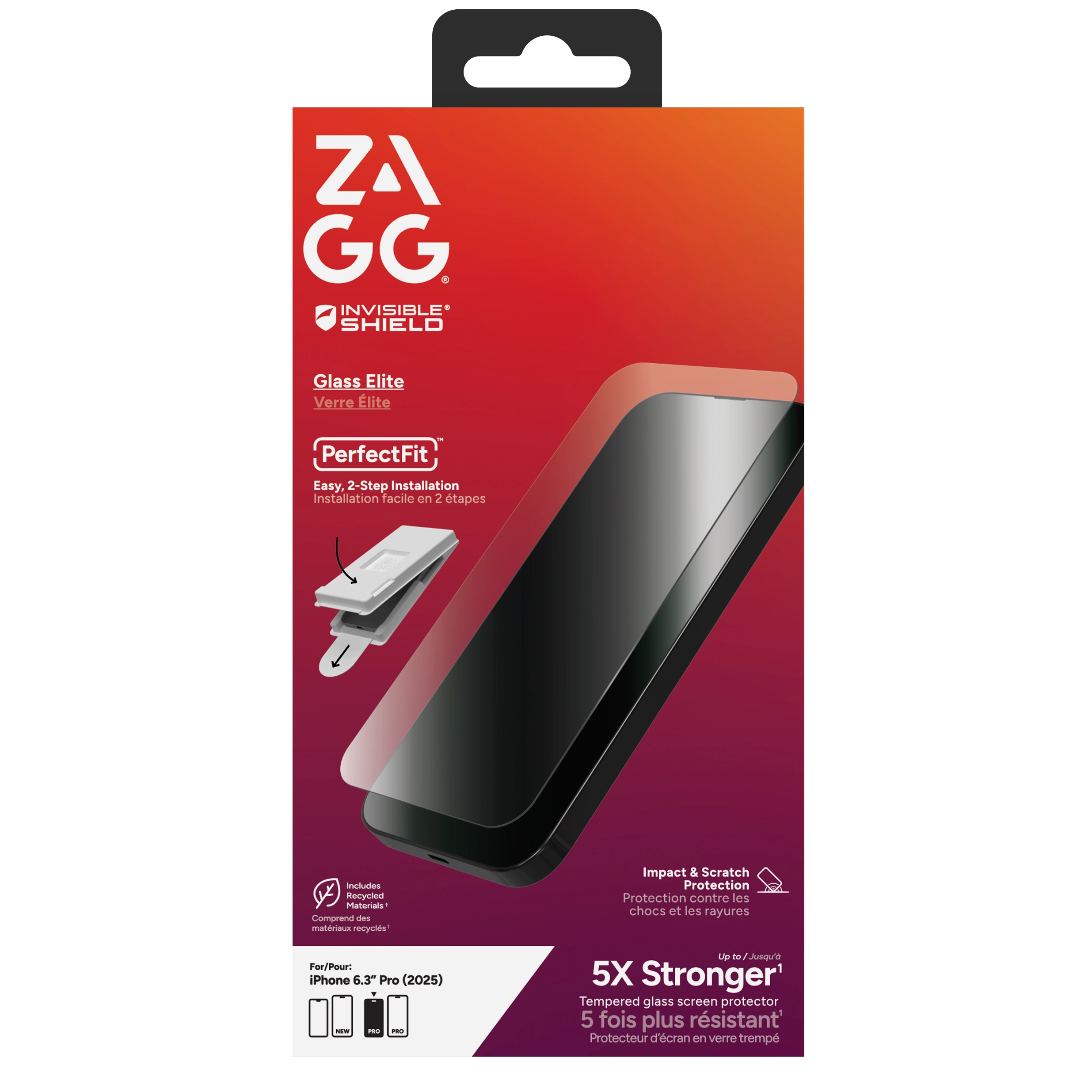 Folia hydrożelowa Zagg InvisibleShield Glass Elite do iPhone 17 Pro