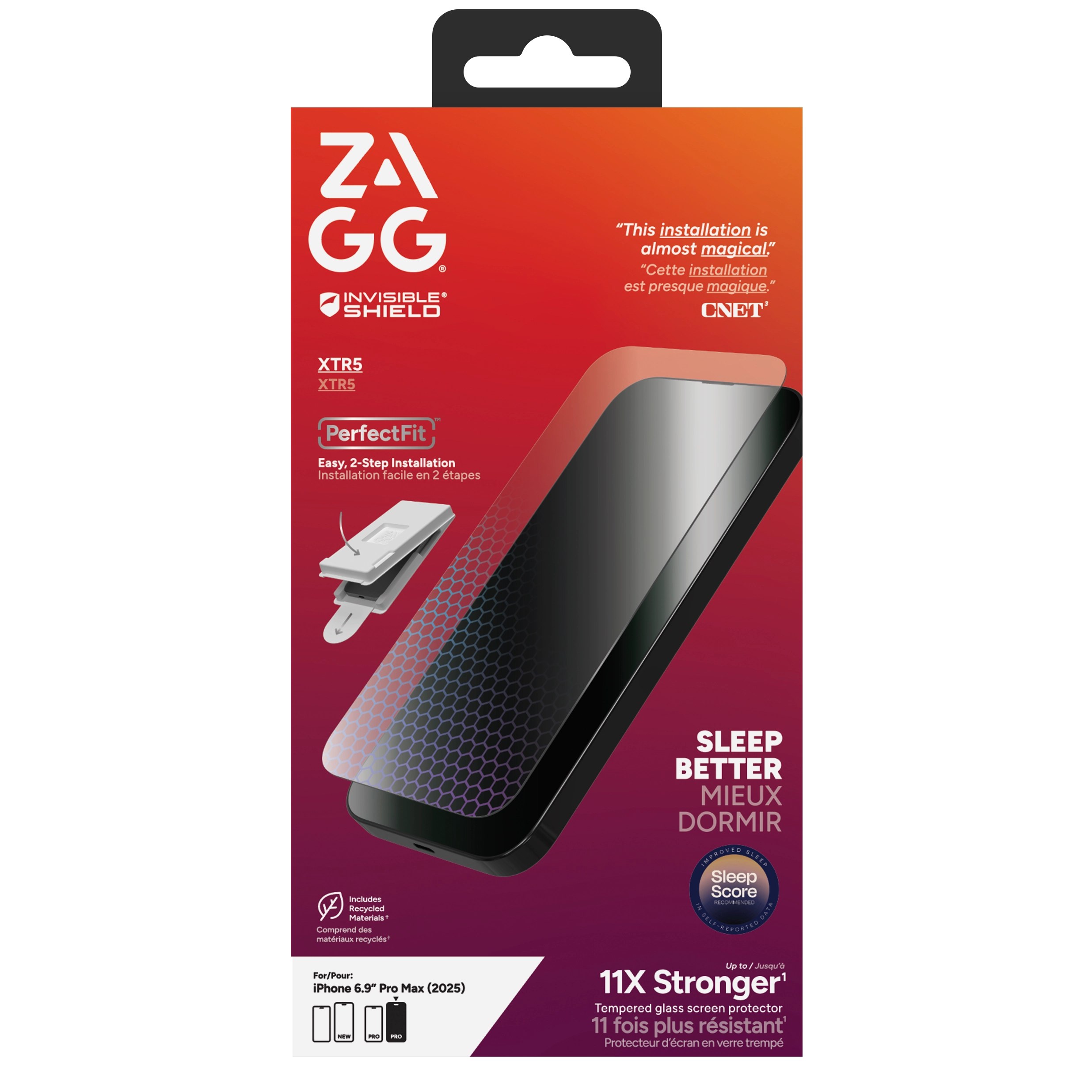 Folia hydrożelowa Zagg InvShld Glass XTR5 do iPhone 17 Pro Max