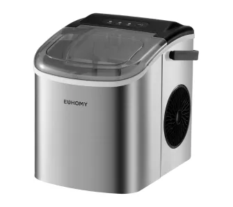 Kostkarka do lodu Euhomy IM001 1,2l 12kg/24h Srebrny