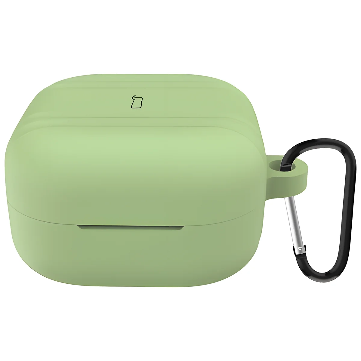 Etui na słuchawki Bizon Case Headphone Silicone do Galaxy Buds 4/4 Pro Jasnozielony