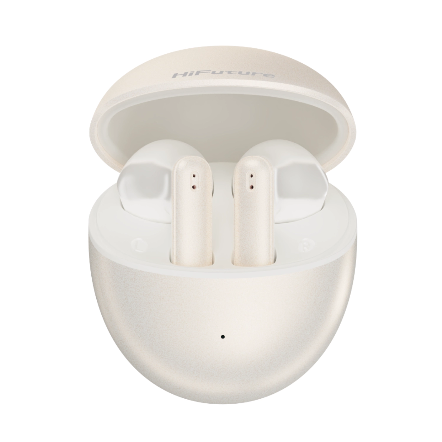 Słuchawki bezprzewodowe HiFuture ColorBuds 3 Douszne z system 4 mikrofonów ENC Bluetooth 5.4 Perłowy Biały