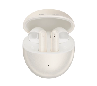 Słuchawki bezprzewodowe HiFuture ColorBuds 3 Douszne z system 4 mikrofonów ENC Bluetooth 5.4 Perłowy Biały