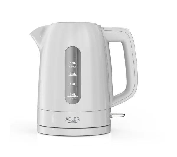 Czajniki elektryczne - Adler AD 1380W 1l 2200W Biały
