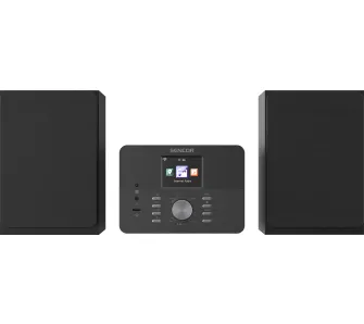 Wieża Sencor SMC 5100WDB 50W Wi-Fi Bluetooth Radio FM, DAB+, Internetowe Czarny