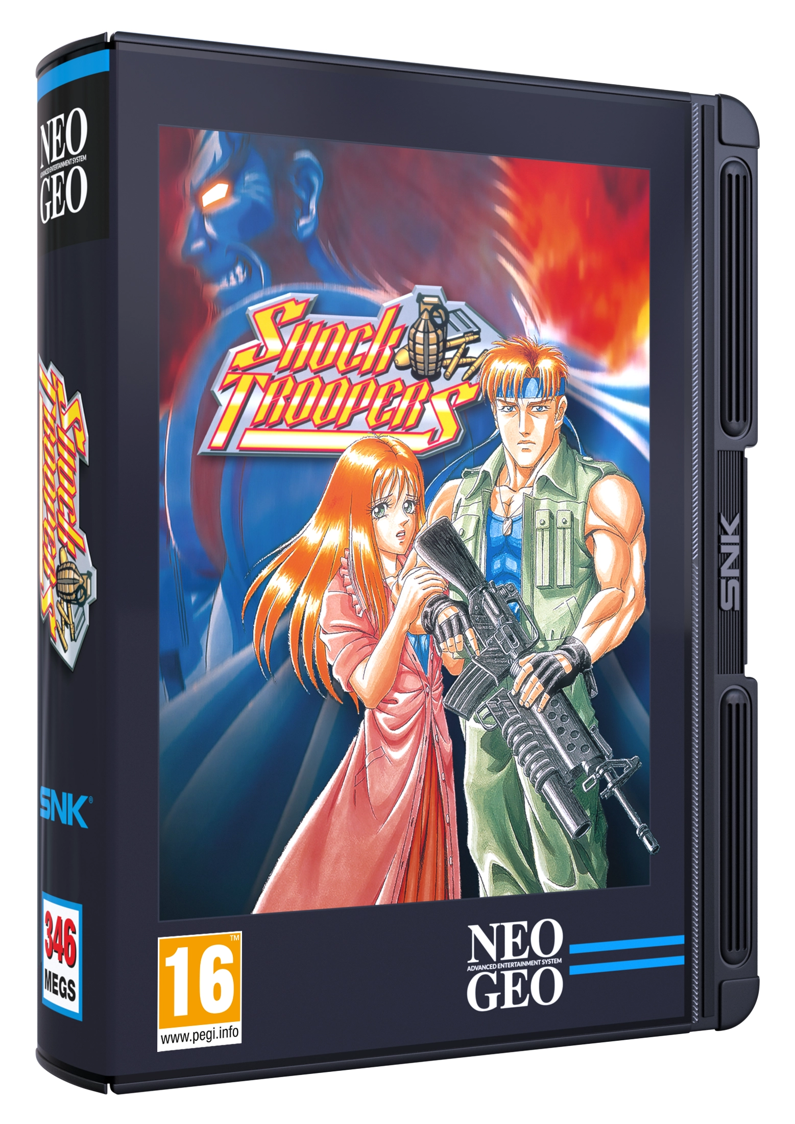 Gra SNK Playmore Shock Troopers na NEOGEO AES+