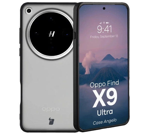 Bizon Case Angelo do Oppo Find X9 Ultra Czarny