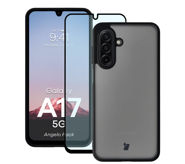 Bizon Angelo Pack do Galaxy A17 5G Czarny