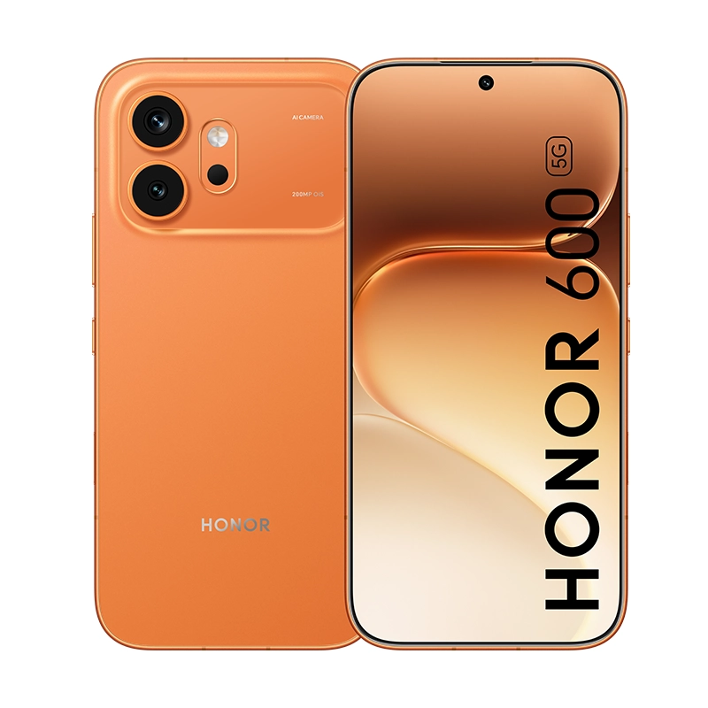 Smartfon Honor 600 8/256GB 6,57" 120Hz 200Mpix Pomarańczowy