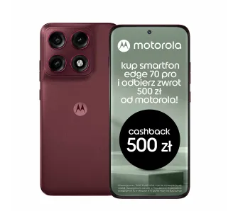 Smartfon Motorola edge 70 pro 8/256GB 6,8" 144Hz 50Mpix Burgund