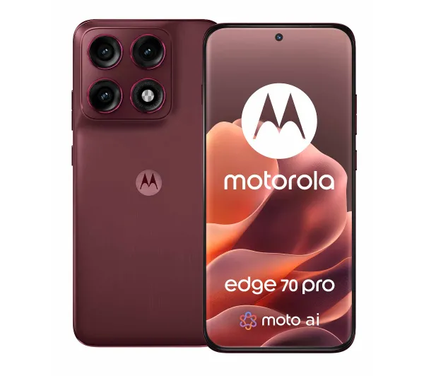 Motorola edge 70 pro 8/256GB 6,8" 144Hz 50Mpix Burgund