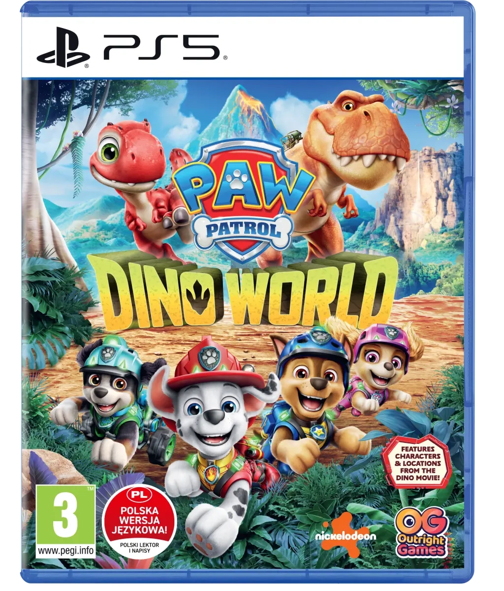 Psi Patrol: Dinoświat Gra na PS5