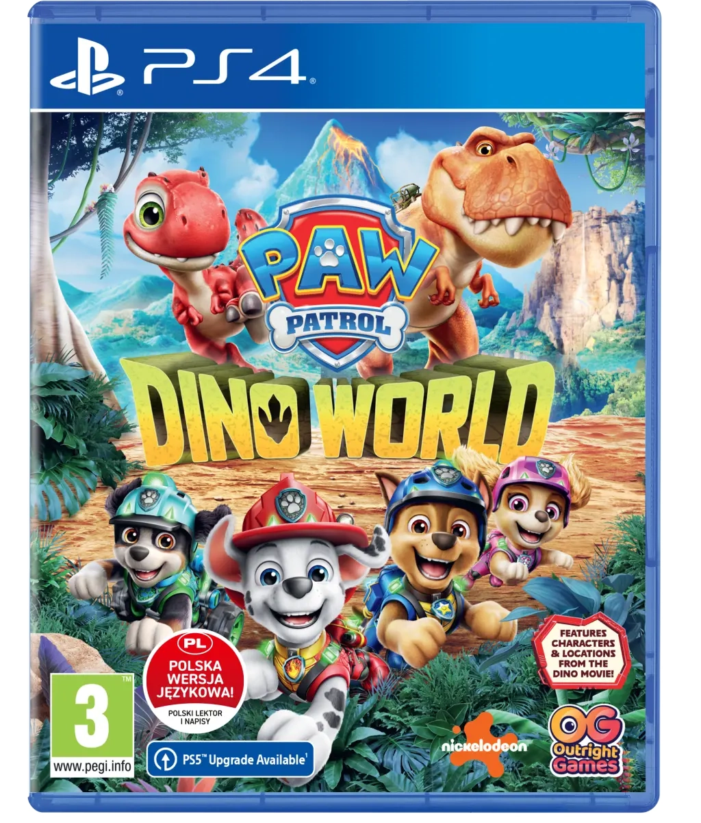 Psi Patrol: Dinoświat Gra na PS4