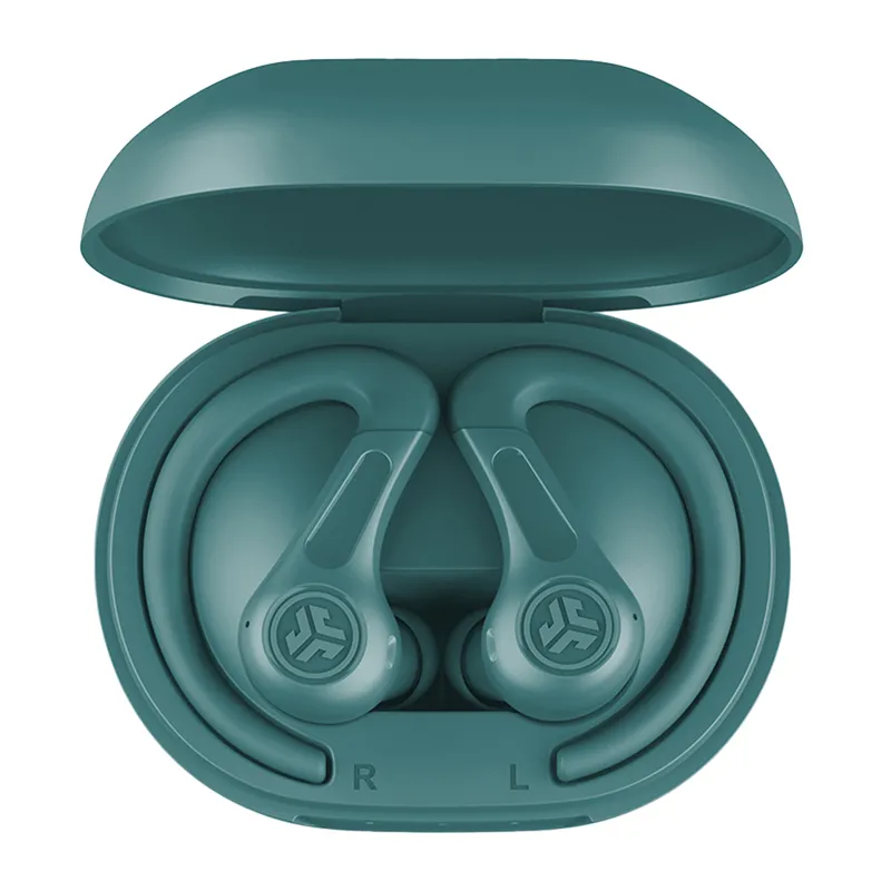 Słuchawki bezprzewodowe JLab JBuds Sport ANC 4 Dokanałowe Bluetooth 5.3 Zielony