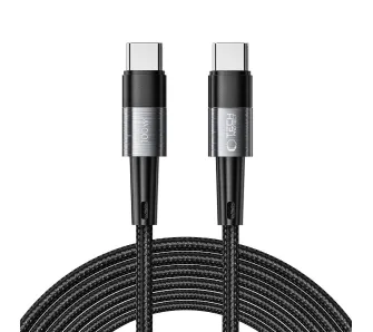 Kabel Tech-Protect PD 100W USB-C do USB-C 3m Szary