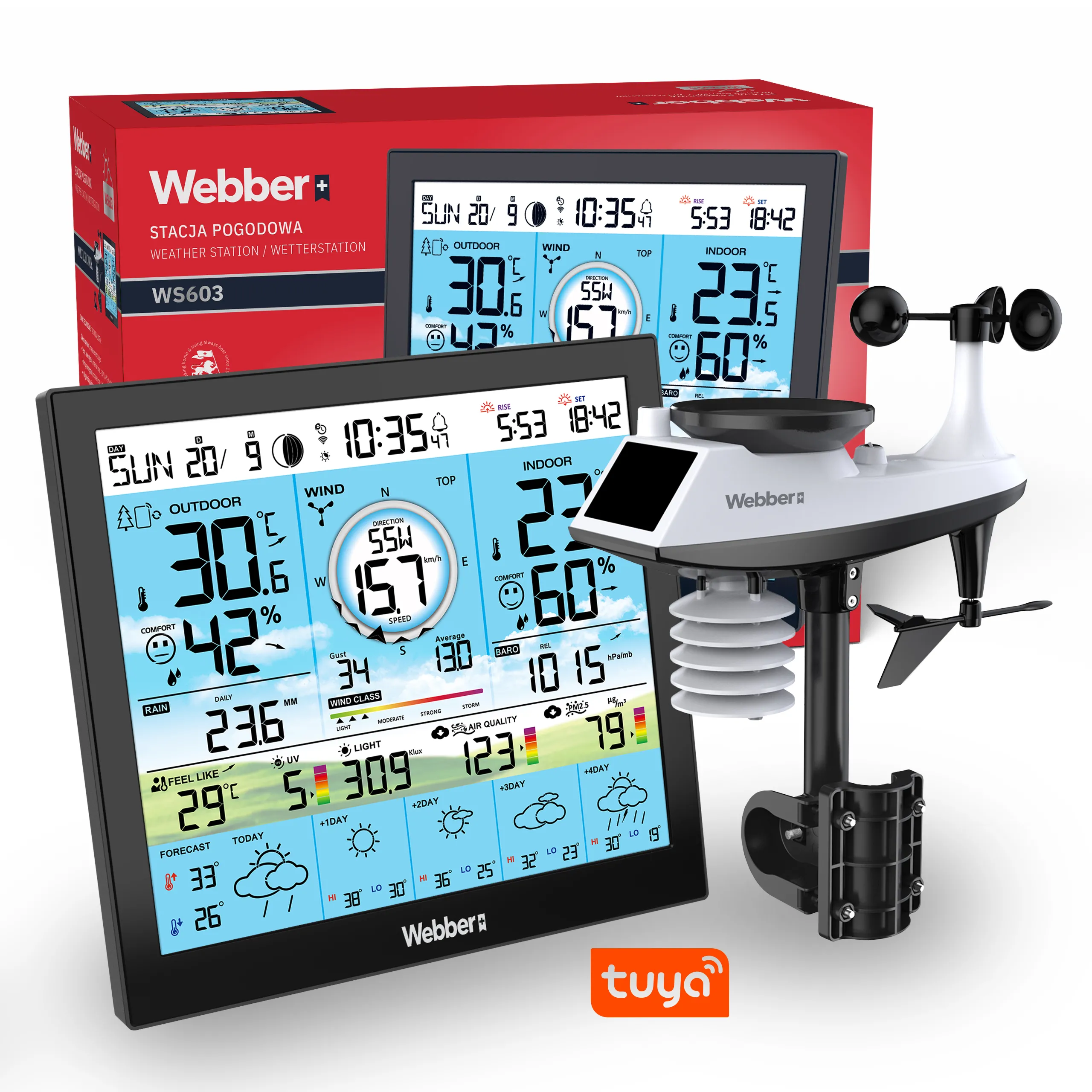 Stacja pogody Webber WS603