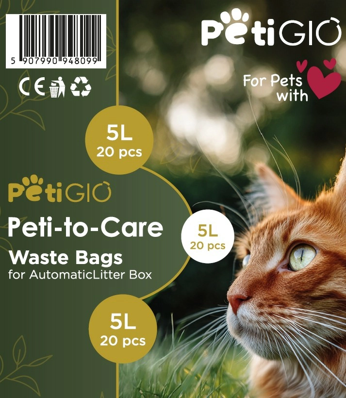 Worki PetiGIO PETI-220-WB Do Kuwety PETI-200