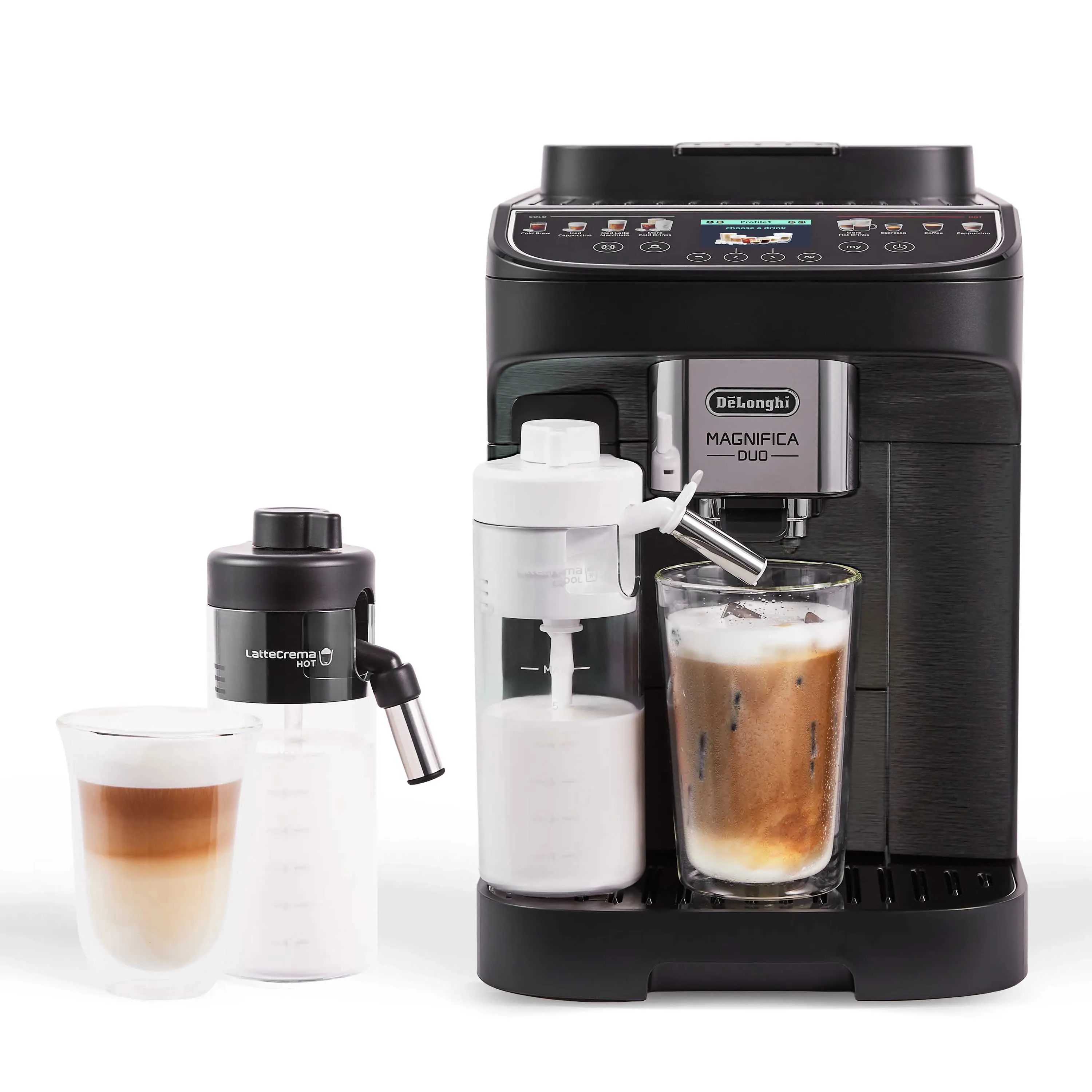 Ekspres DeLonghi Magnifica Duo ECAM330.80.BXB Kawa mrożona Szerokość 24cm