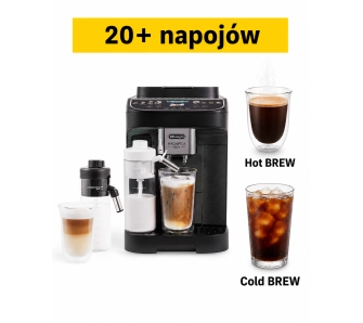 Ekspres DeLonghi Magnifica Duo ECAM330.80.BXB Kawa mrożona Szerokość 24cm