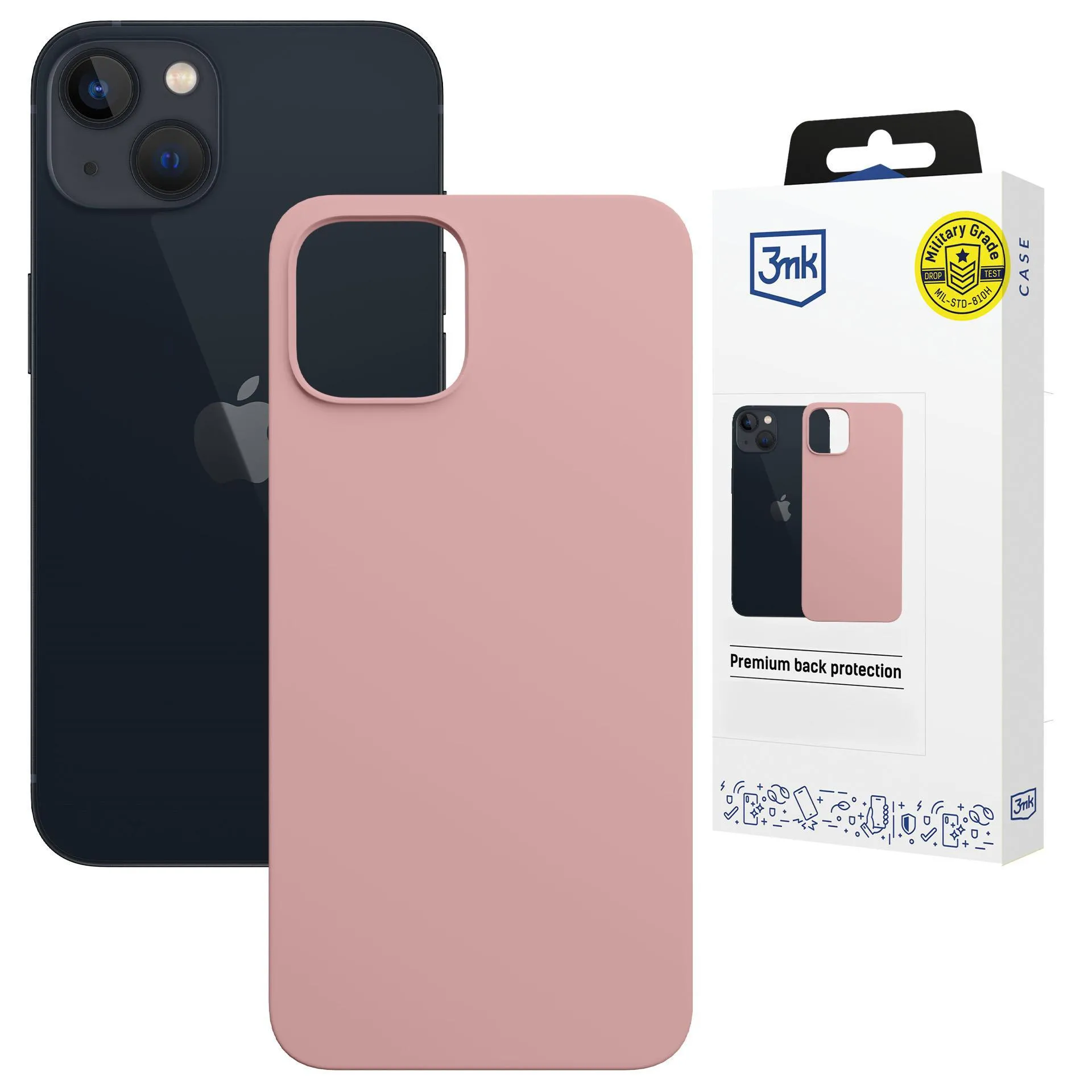 Etui 3mk Hardy Mellow MagCase do iPhone 15 Różowy