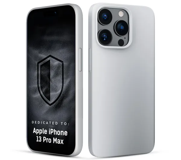 3mk Hardy Mellow MagCase do iPhone 13 Pro Max Srebrno-biały