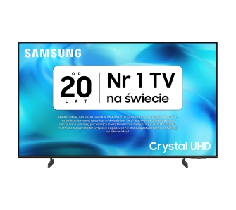 Telewizor Samsung UE43U8092HU 43" LED Crystal 4K Vision AI Tizen DVB-T2