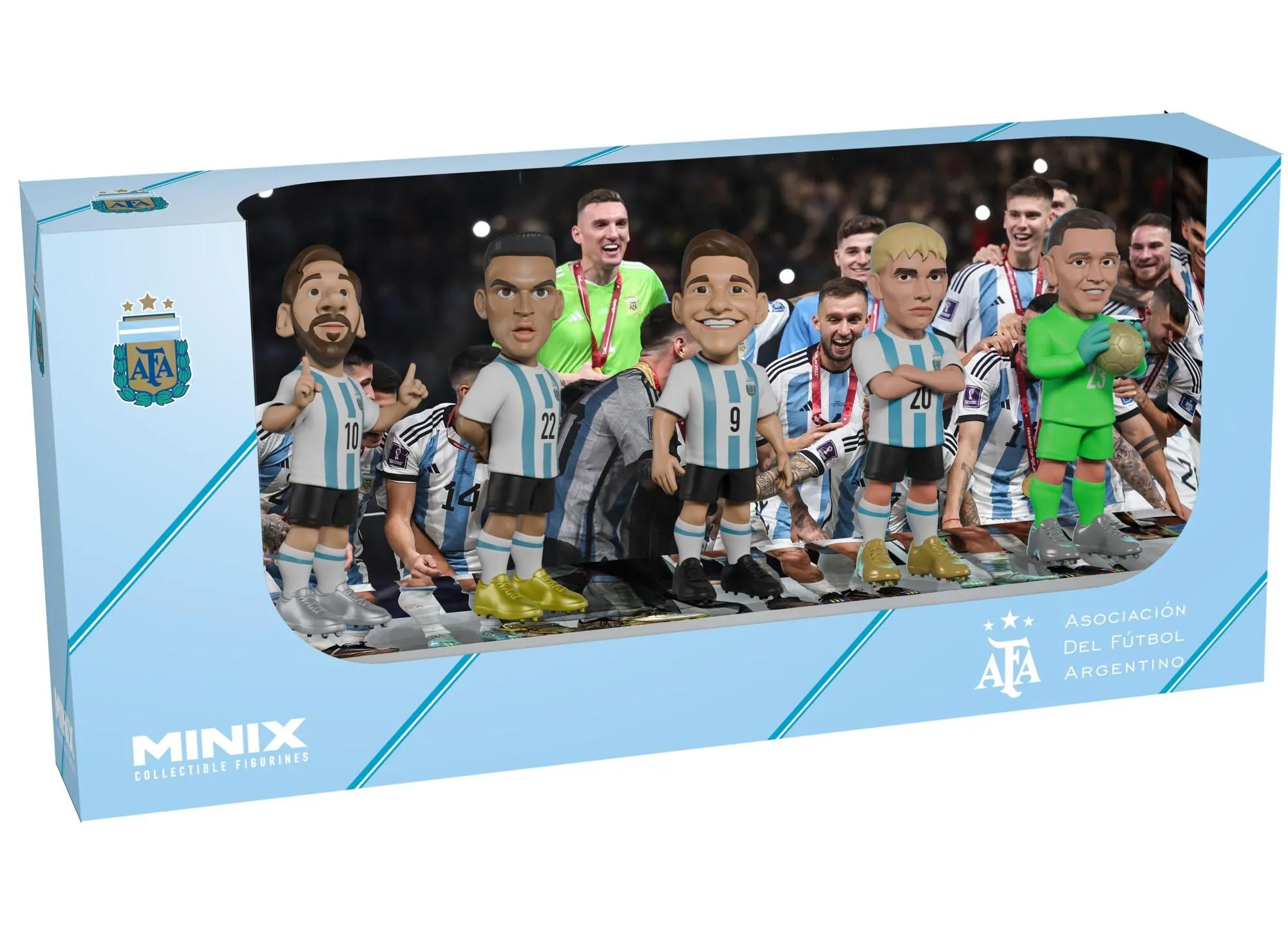 Figurka Minix World Cup Argentyna Zestaw 5 Figurek 7cm
