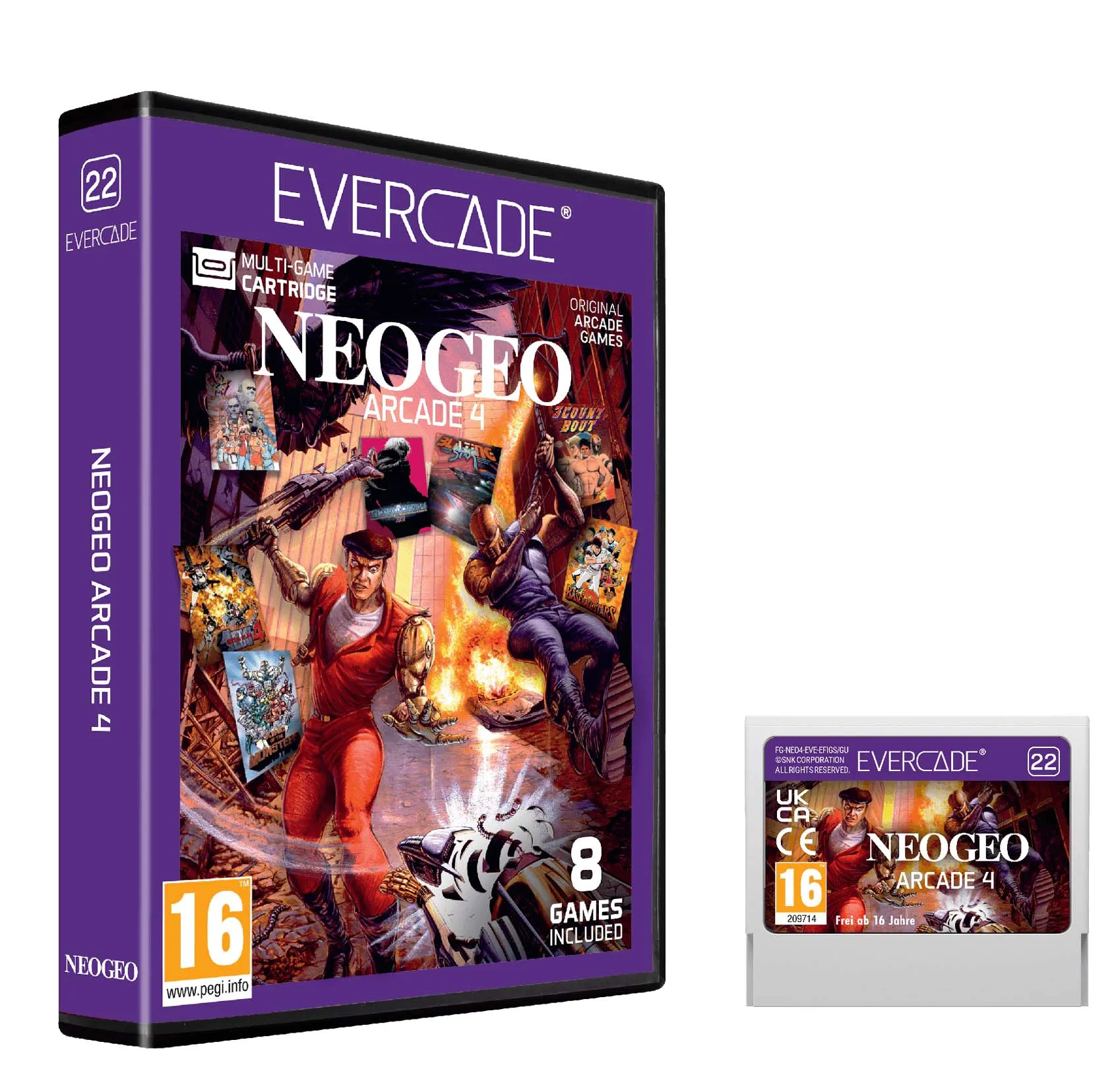 Gra Evercade NEOGEO Arcade 4