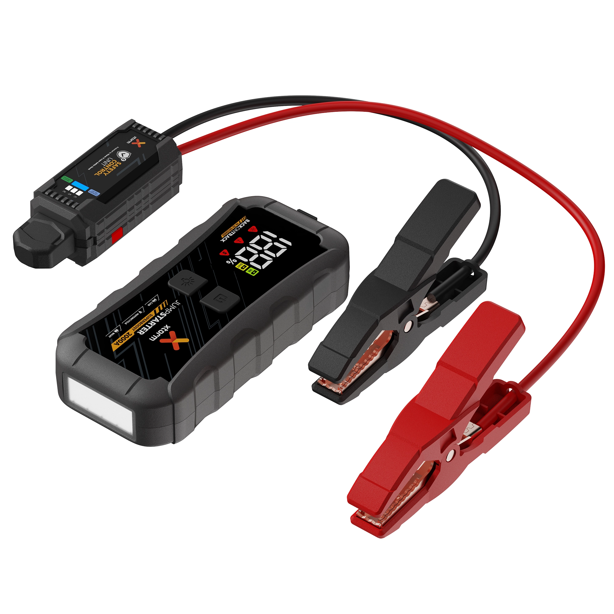 Powerbank Xtorm Jump Starter SuperBoost 2000A 12V 12000mAh Latarka Czarny