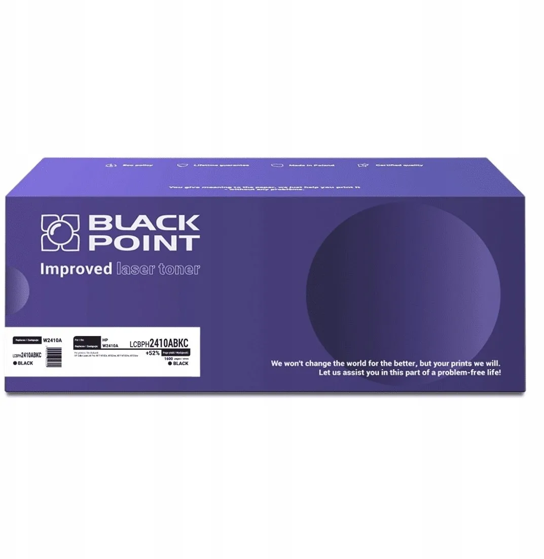 Toner Black Point LCBPH2410ABKC (zamiennik W2410A) Czarny