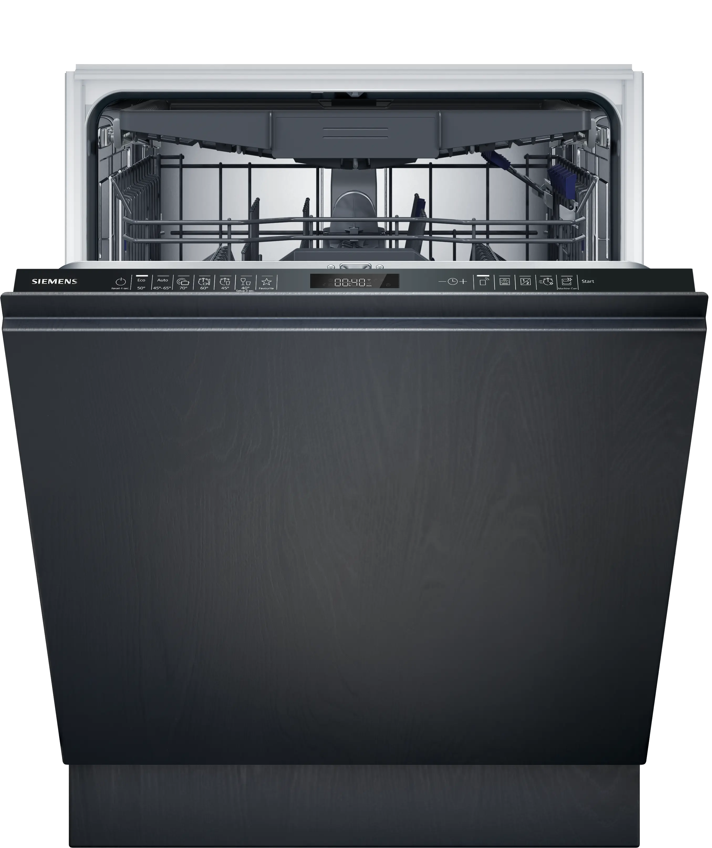 Zmywarka Siemens IQ500 SN85EX23CE 59,8cm Automatyczne otwieranie drzwi Szuflada na sztućce Zdalne sterowanie