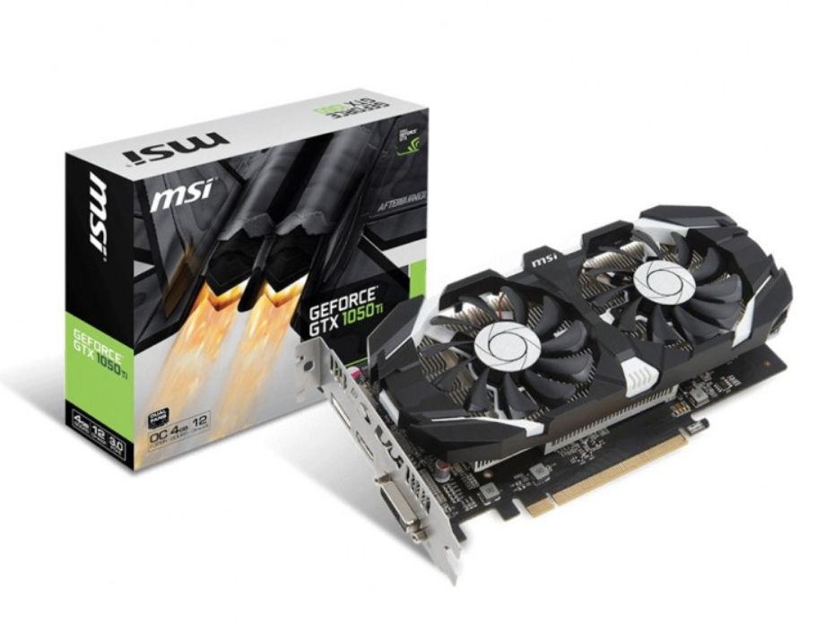 MSI GeForce GTX 1050 TI OC 4GB GDDR5 128bit