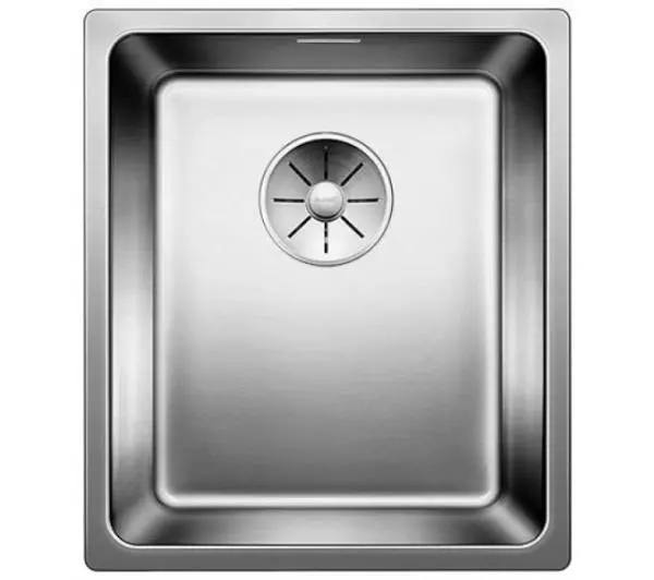Zlewozmywaki kuchenne - Blanco ANDANO 340-U 522955 Stalowy Srebrny
