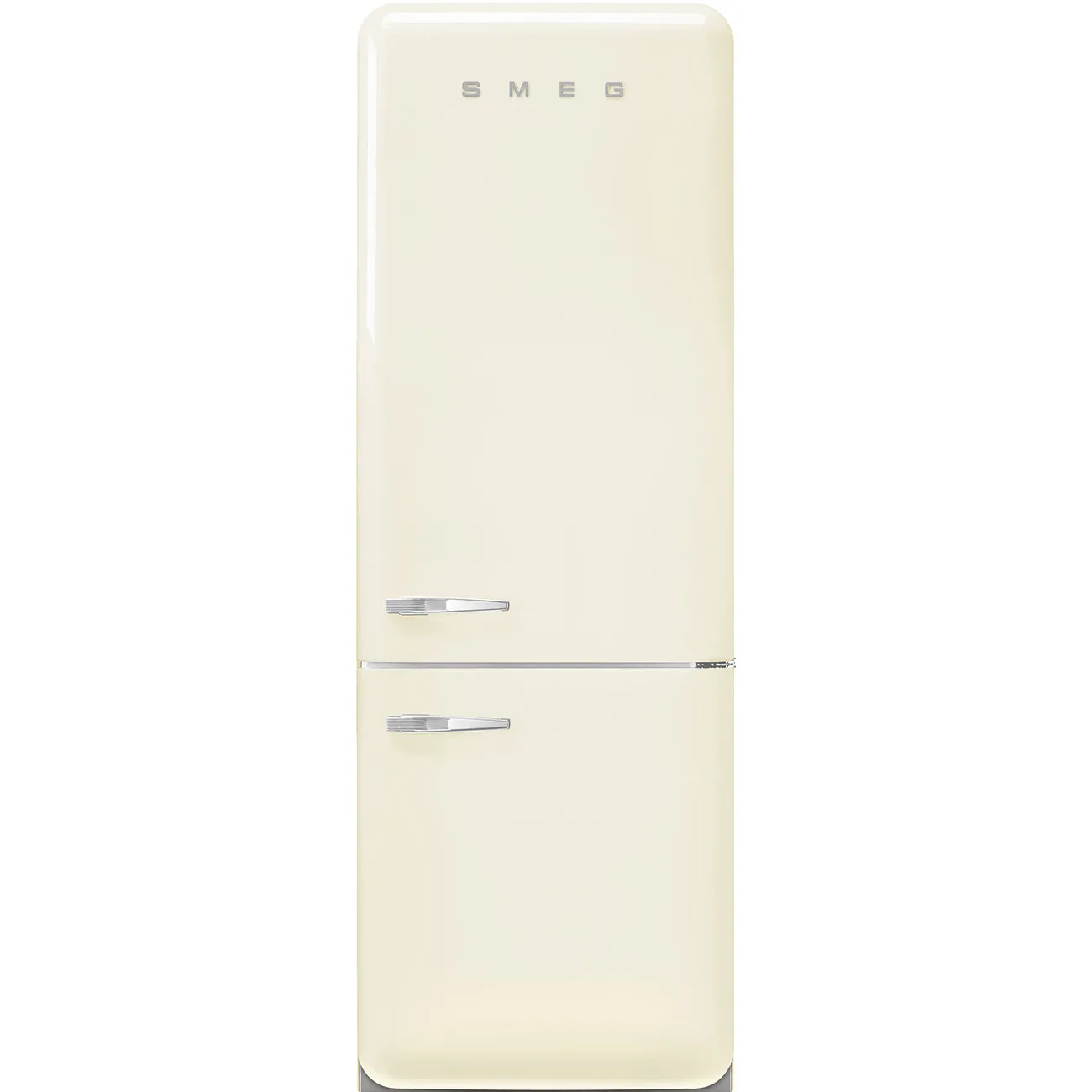 Lodówka Smeg FAB38RCR6 Pełny No Frost 205cm Komora świeżości Kremowy
