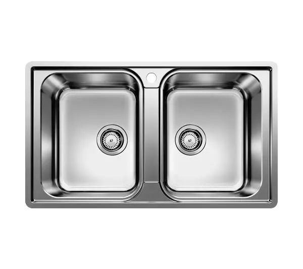 Zlewozmywaki kuchenne - Blanco LEMIS 8-IF 523039 Stalowy Srebrny