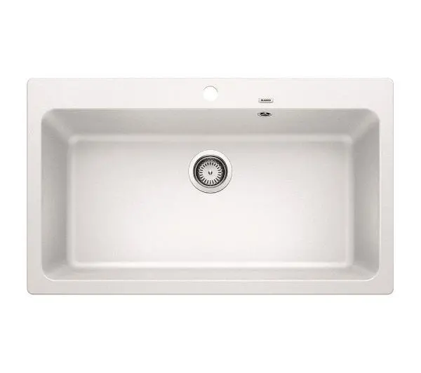 Zlewozmywaki kuchenne - Blanco NAYA XL 9 521816 Granitowy Biały