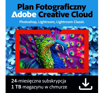 Program Adobe Creative Cloud Photography Plan 2 Lata Kod aktywacyjny
