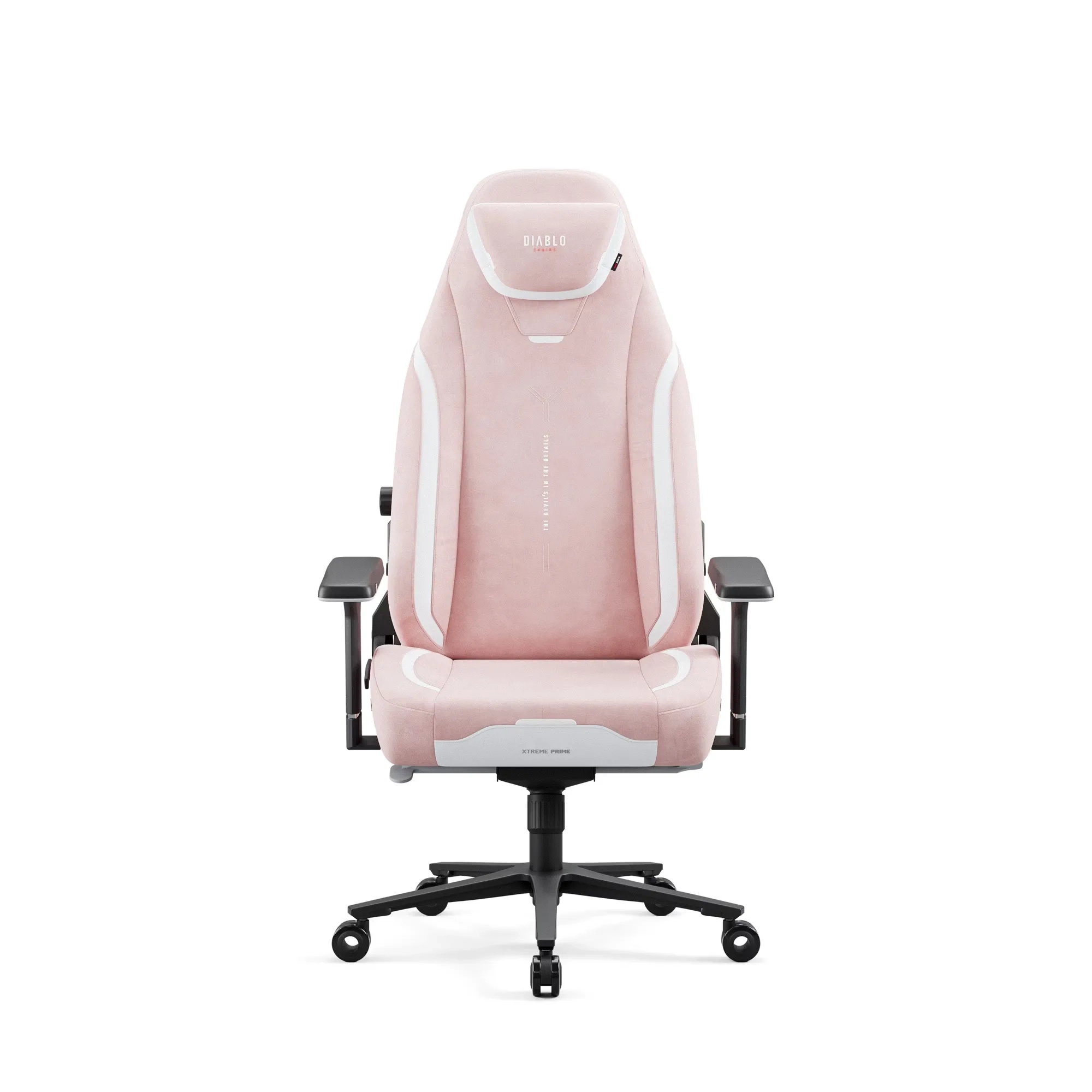 Fotel Diablo Chairs X.Eye Prime, Normal Size, Akira Pink Gamingowy do 140kg Różowy