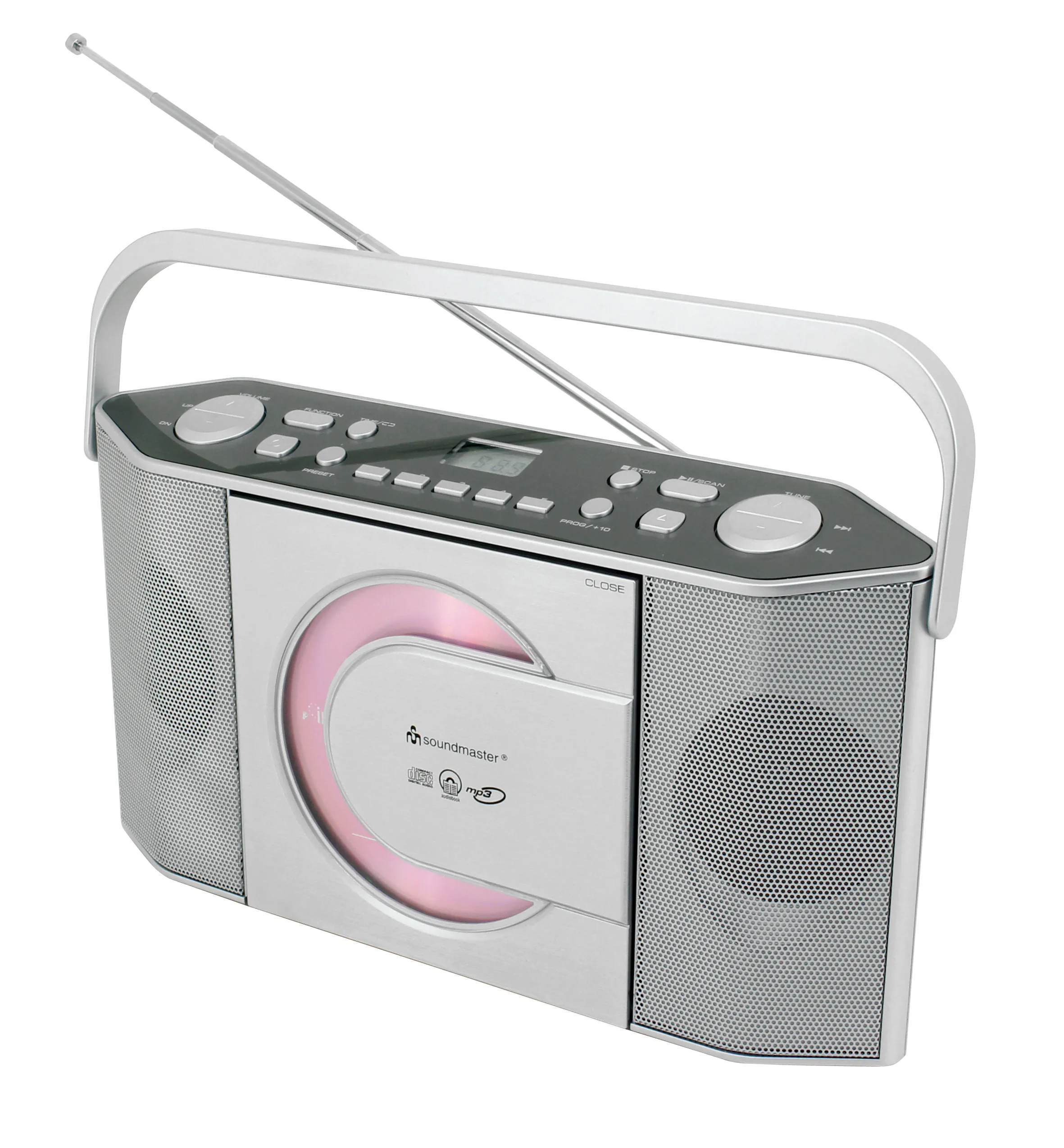 Radioodtwarzacz Soundmaster RCD1755SI Srebrny