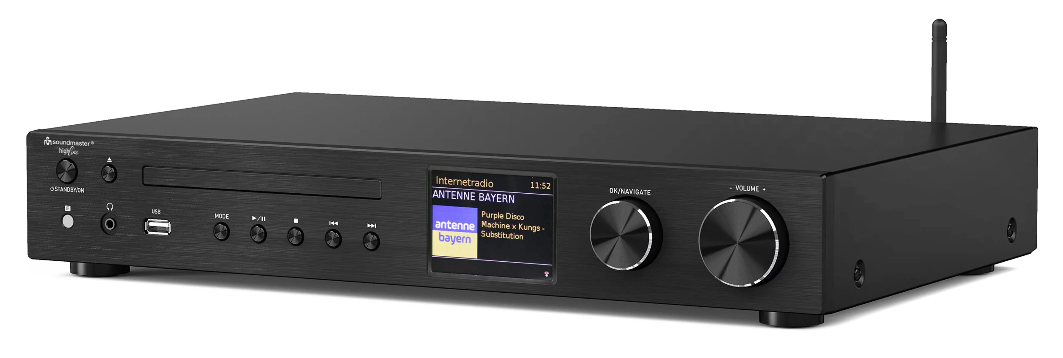 Odtwarzacz Soundmaster ICD4350SW Czarny