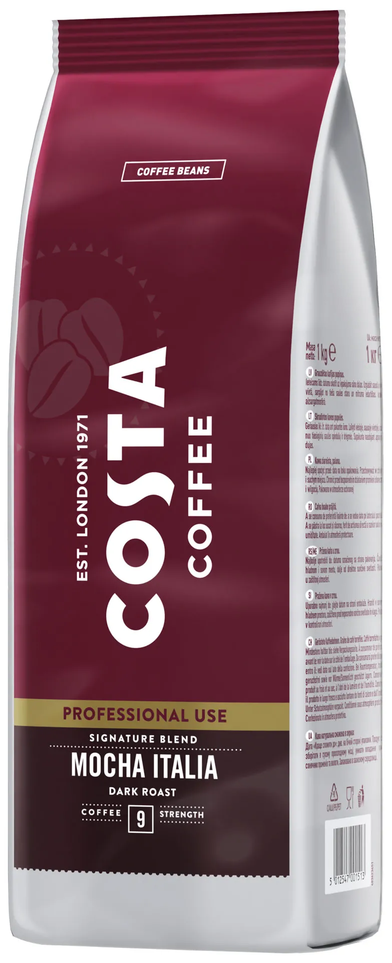 Kawa ziarnista Costa Coffee Signature Blend Mocha Italia 1kg