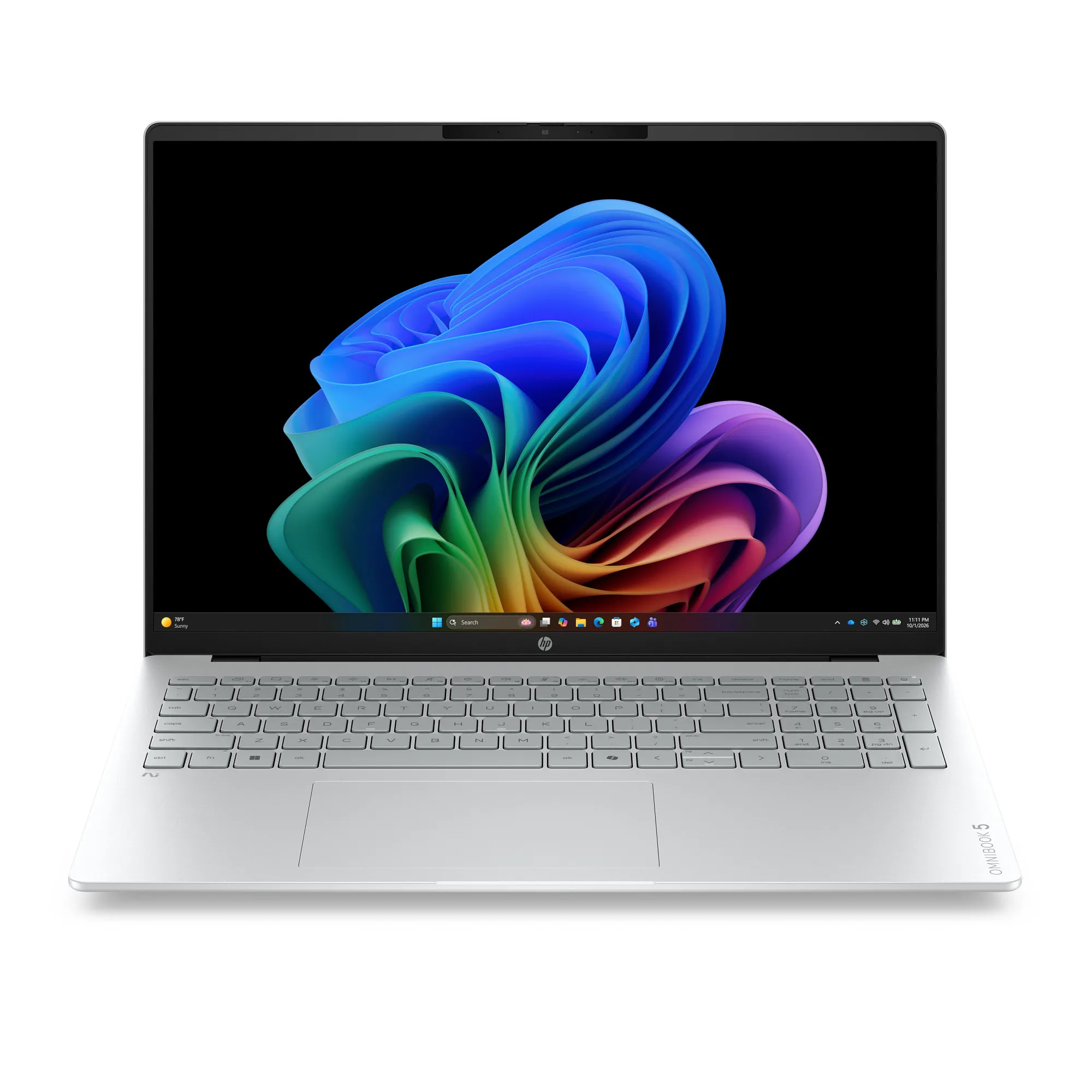 Laptop HP OmniBook 5 16-bp0002nwx OLED 16" Ryzen AI 5 430 16GB RAM 512GB Dysk SSD Win11 Srebrny Funkcje AI